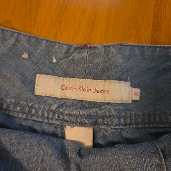 ✨ Calvin Klein Wide-Leg Capris — Super Cute & Chic! ✨ - Picture 4 of 4